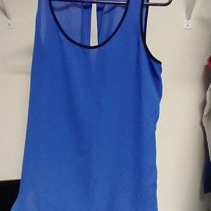 Express slit back tank